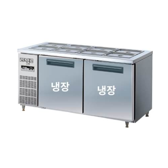 [라셀르] 직냉식 반찬테이블 냉장고 416L급 (36) LMBD-1520R